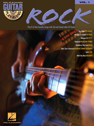 GUITAR PLAY ALONG VOL.01 - ROCK + AUDIO TRACKS - GUITAR TAB