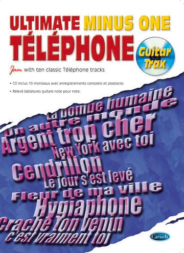Telephone - Ultimate Minus One Guitar Trax + CD
