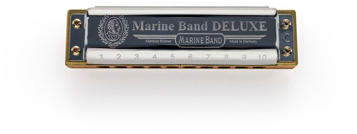 DIATONISCHEN 2005/20 MARINE BAND DELUXE 10 LOCHER G SOL