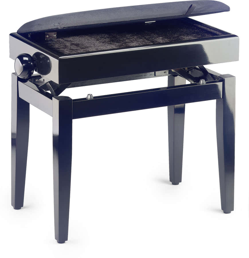 Keyboard-Hocker PB55 BKP VBK Schwarz glänzend