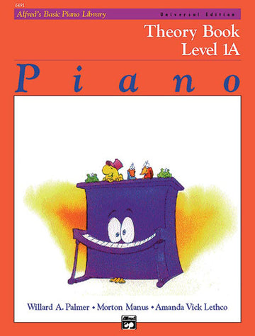 Palmer Manus And Lethco - Alfred's Basic Piano Theory Book Level 1a - Piano