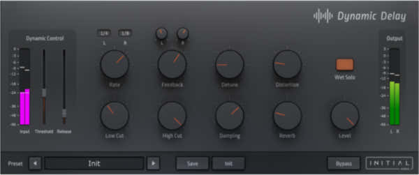 Initial Audio Dynamisches Delay