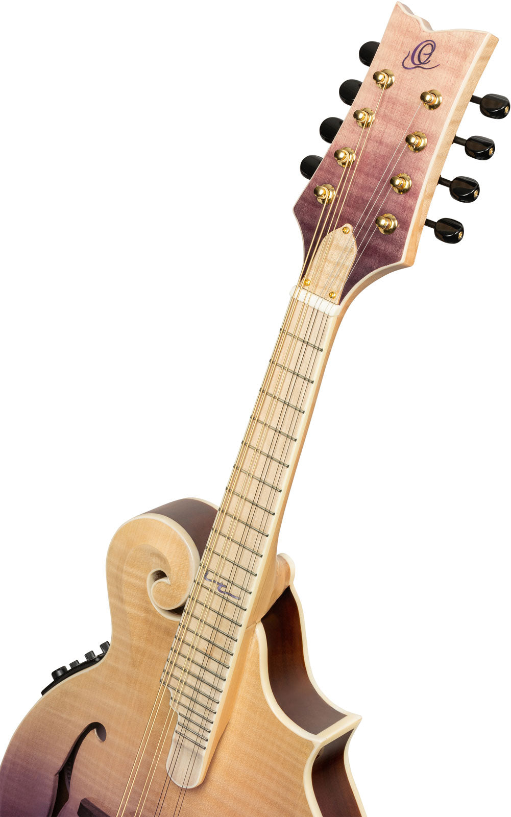 Americana F-Style Mandoline + Croco-Lederkoffer