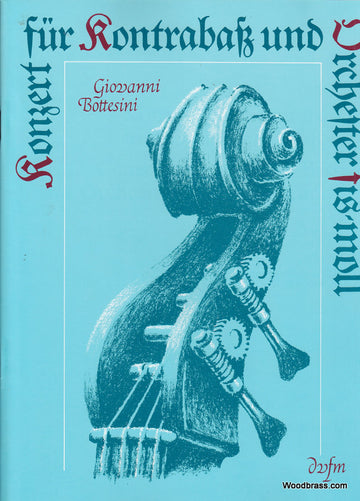 Deutscher Verlag FR Musik Bottesini G. - Konzert FüR Kontrabass FIS-moll - Kontrabass & Klavier