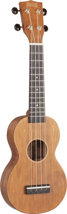 Ukulele Sopran Slim Natur Satin + Tasche