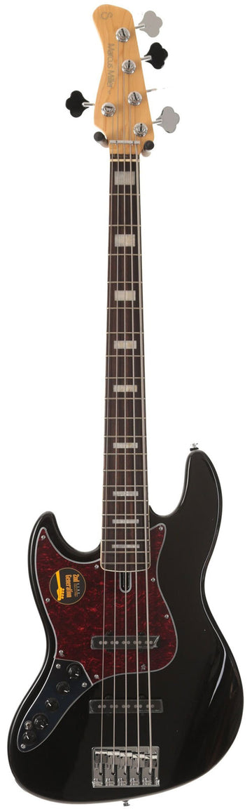 Lh Handed V7 Vintage Alder-5 Lh Bk Black