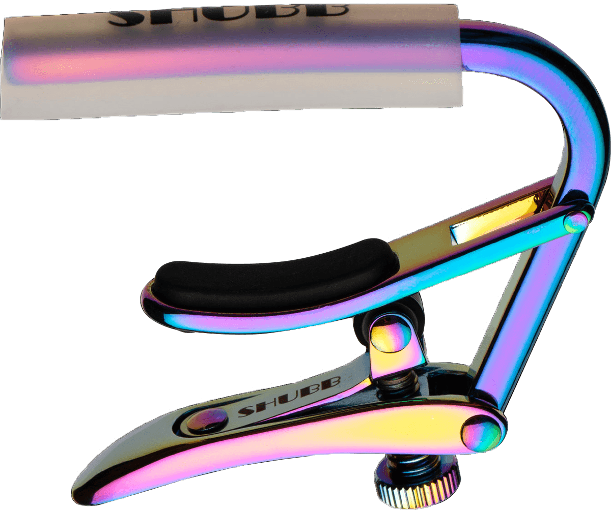 Shubb CAPO FOLK & ELECTRIC GUITAR PAUA PEARL