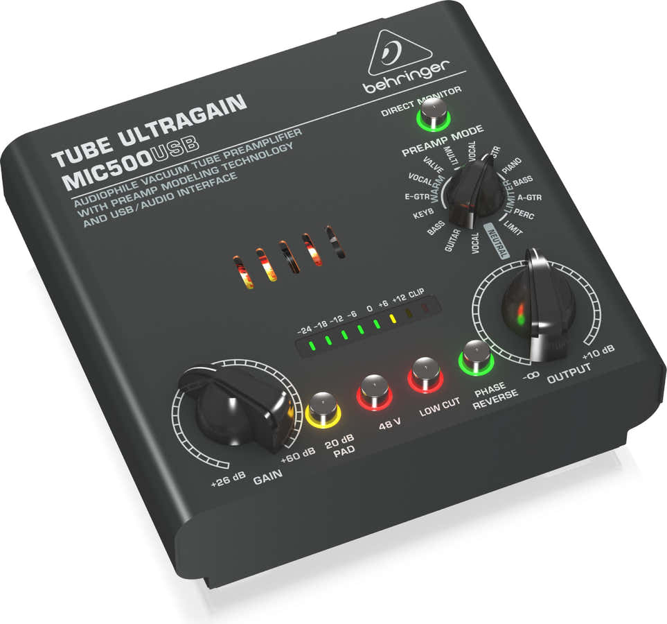 MIC500USB Tube Ultragain