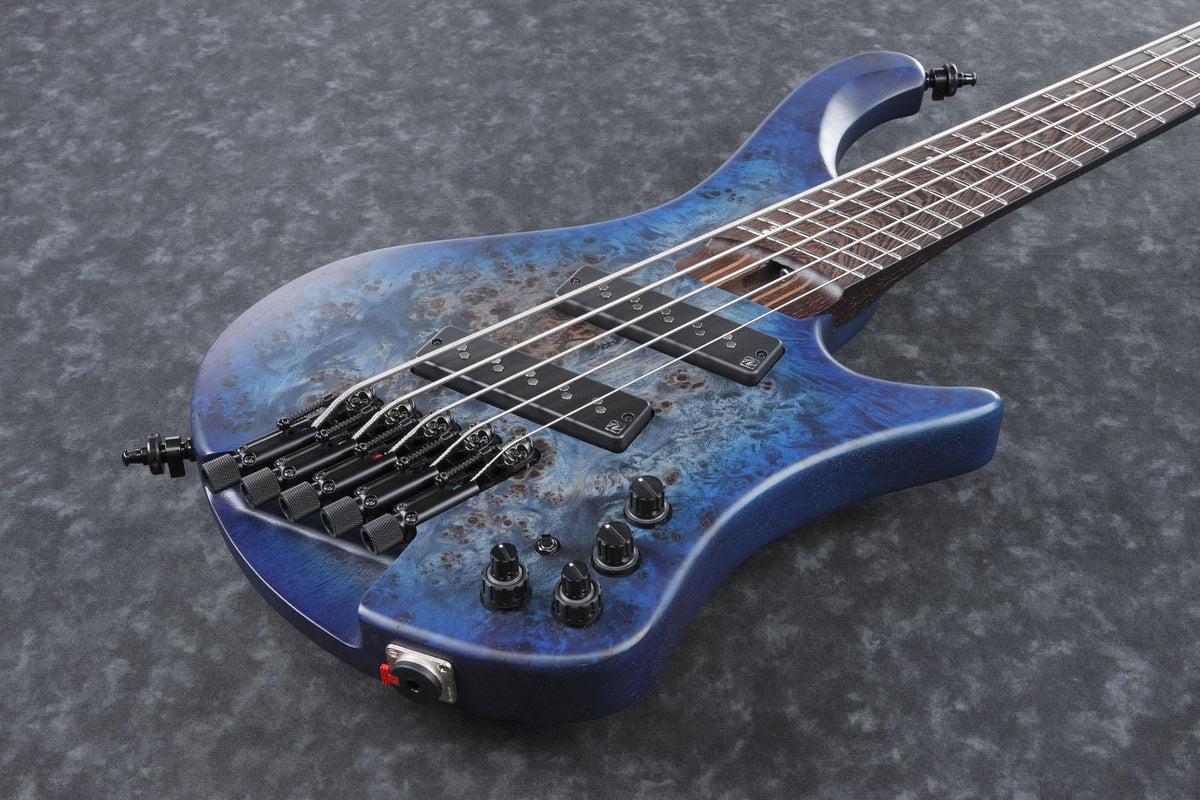 EHB1505MS-PLF Pazifikblau Burst Matt Bass Workshop
