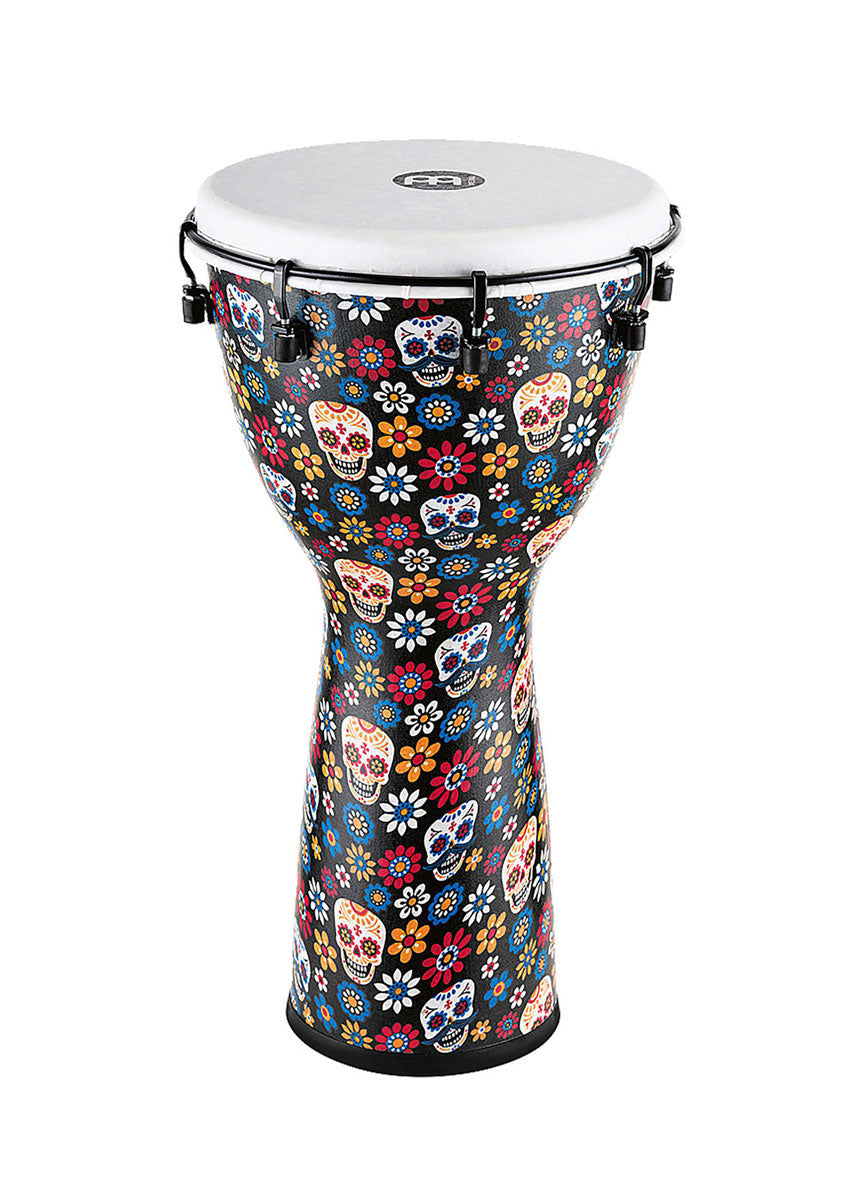 PERCUSSION 12" ALPINE SERIES DJEMBE SYNTHETIC HEAD DAY OF THE DEAD - ADJ12-DA