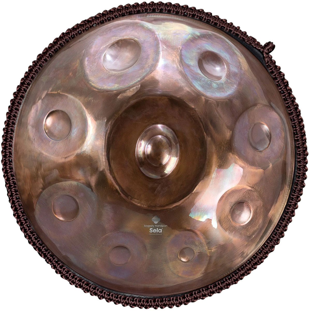 Majesty Handpan B Amara 9 (440 Hz; Inkl. gepolsterter Tasche)