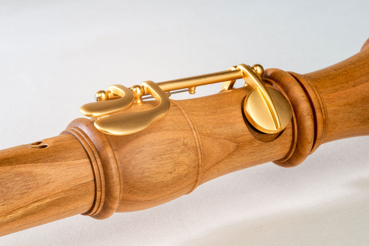 Denner Komfort gebogener Tenor 5431KC - Kirschholz (barocke Griffweise)