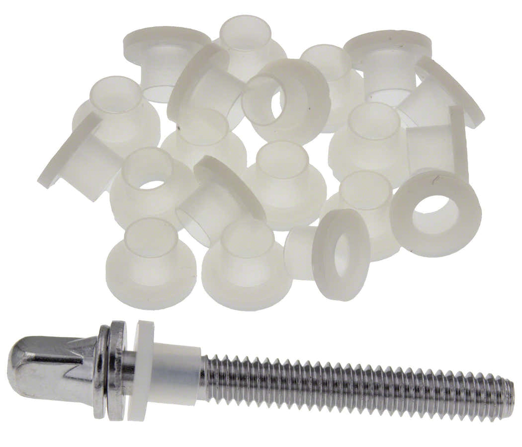 TRW20W - NYLON TENSION ROD WASHERS - WHITE (X20)