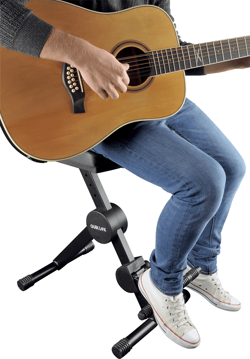 DX749 Verstellbarer Sitz mit Rückenlehne und Fußstütze