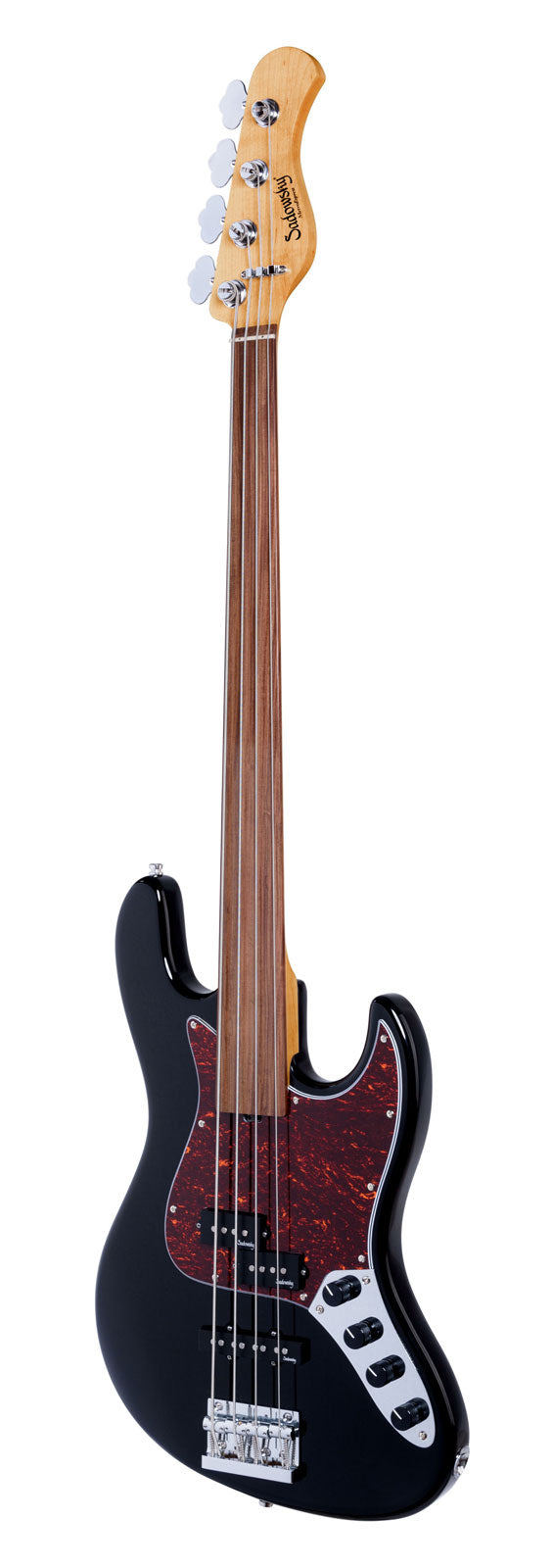 Metroexpress Hybrid Pj 4 Fretless - Black Pearl,Rosewood