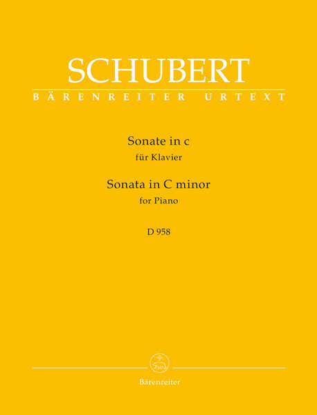 Schubert Franz - Sonata In C Minor - Piano