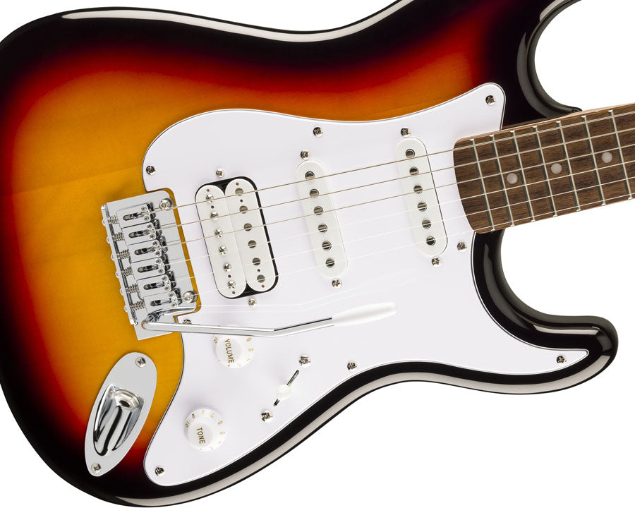 Stratocaster Junior Affinity HSS LRL 3-Farben-Sunburst