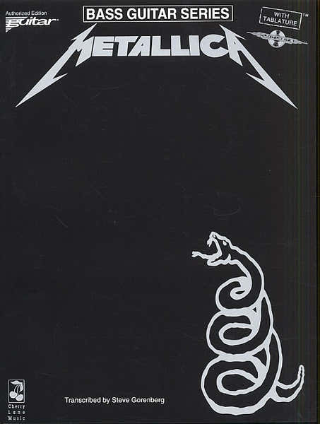 Metallica - Bass Guitar And Vocal - The Black Album - Bass Guitar Tab