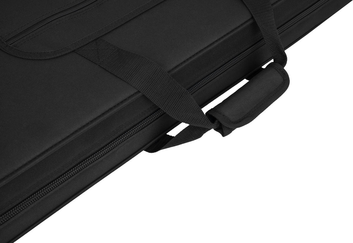 Strat/Tele Koffer mit Schaumstoffkern Schwarz