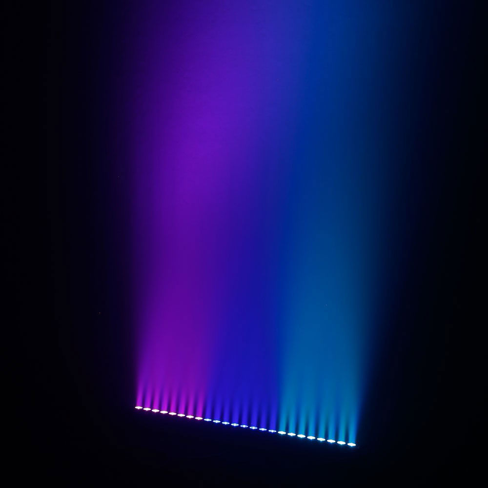 TRIBAR 400 IR - TRICOLOR LED BAR (RGB) 24 x 3 W SCHWARZE BOX MIT INFRAROT-FERNBEDIENUNG