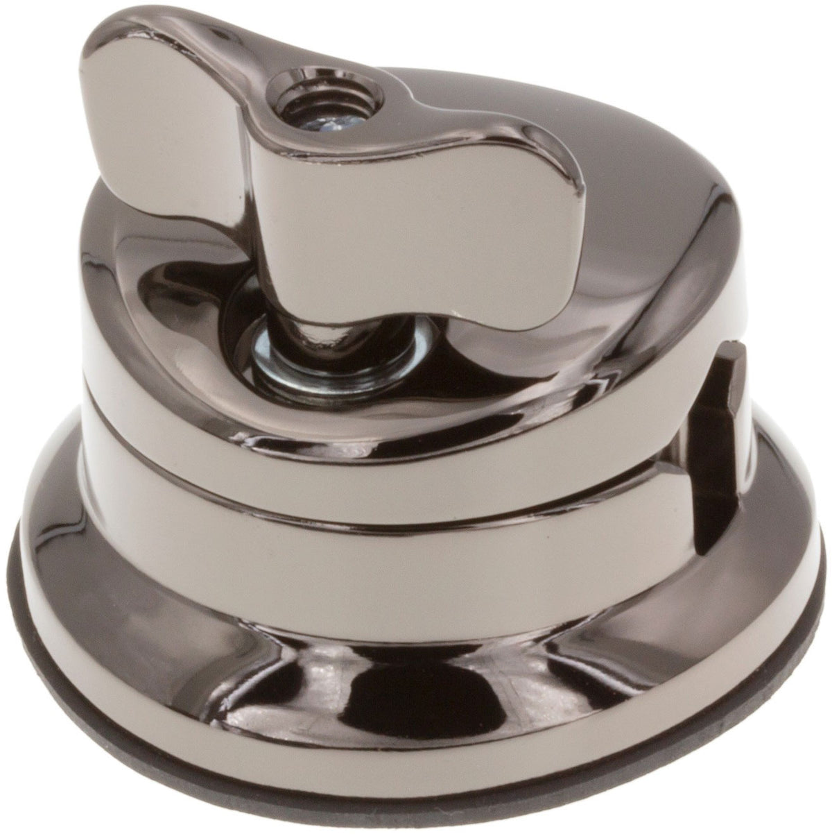 TB5BK - Deluxe runden Halter für Tom / Floortom Füße 50mm - Schwarze (x1)