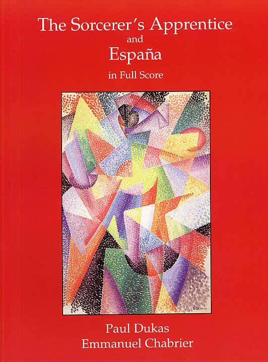Dukas - Der Zauberlehrling und Chabrier Espana Partitur - Orchester