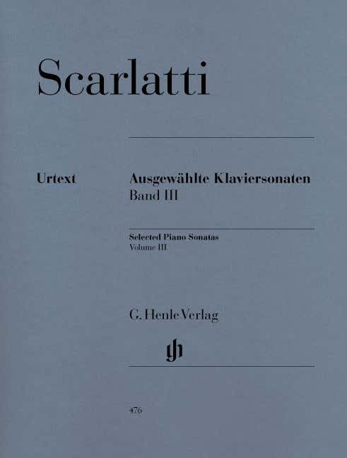 Scarlatti D. - Selected Piano Sonatas Volume Iii