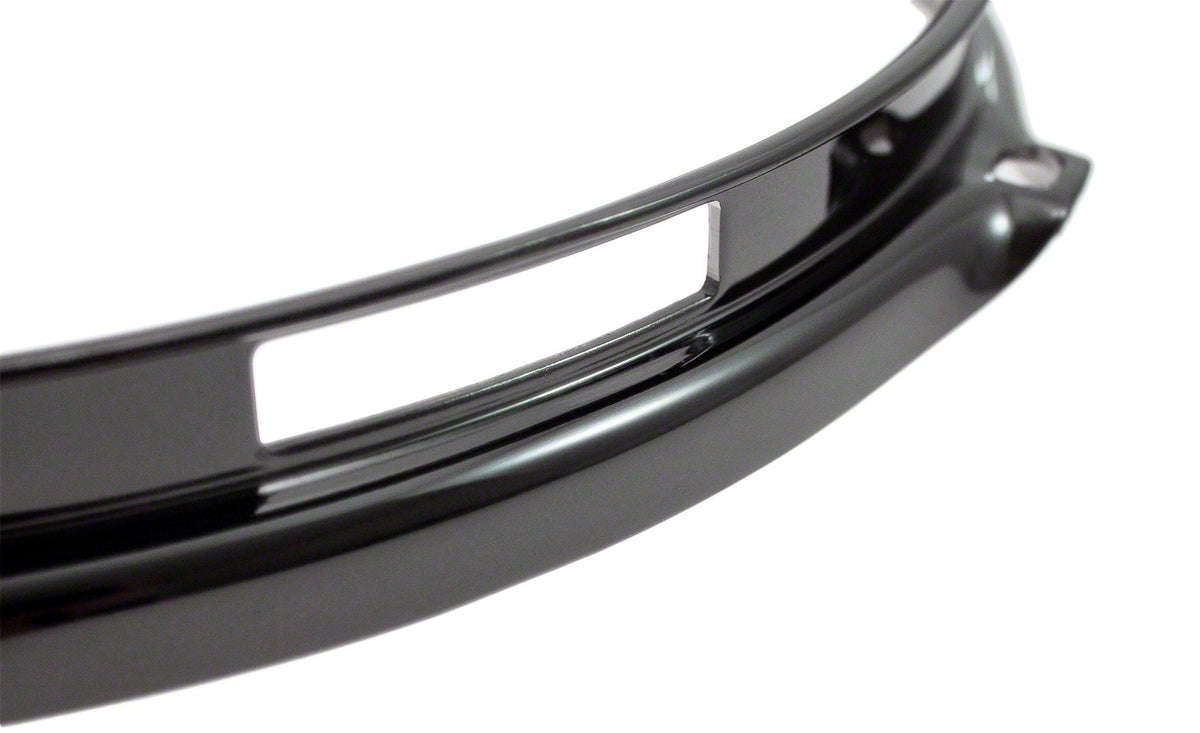 H30-13-8S-BK - 13" Spannreifen Snareunterseite 8-Loch Schwarze Super dreifache Flansch 3.0mm