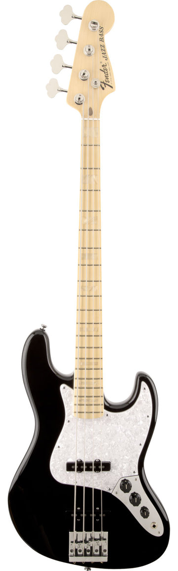 Jazz Bass Usa Signature Geddy Lee MN Schwarz