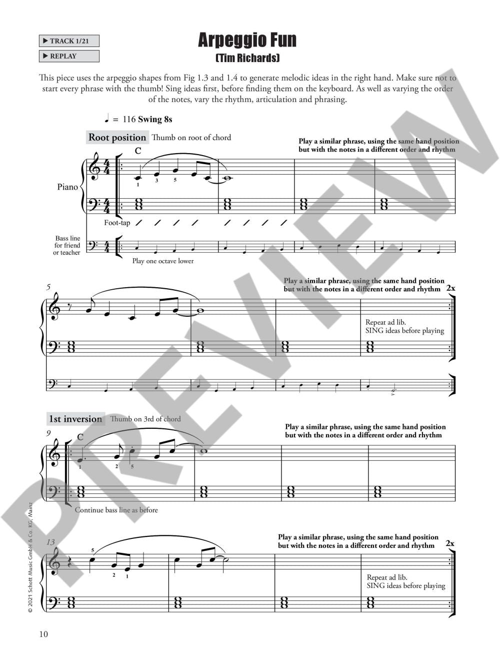 Tim Richards - Beginning Jazz Piano Vol.1