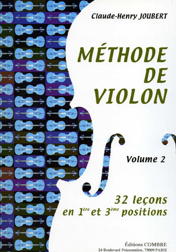 Joubert CLAUDE-henri - Violinschule Vol.2