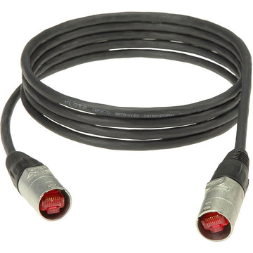 PATCHCABLE CAT5E PUR BLACK 5M ETHERCON - ETHERCON