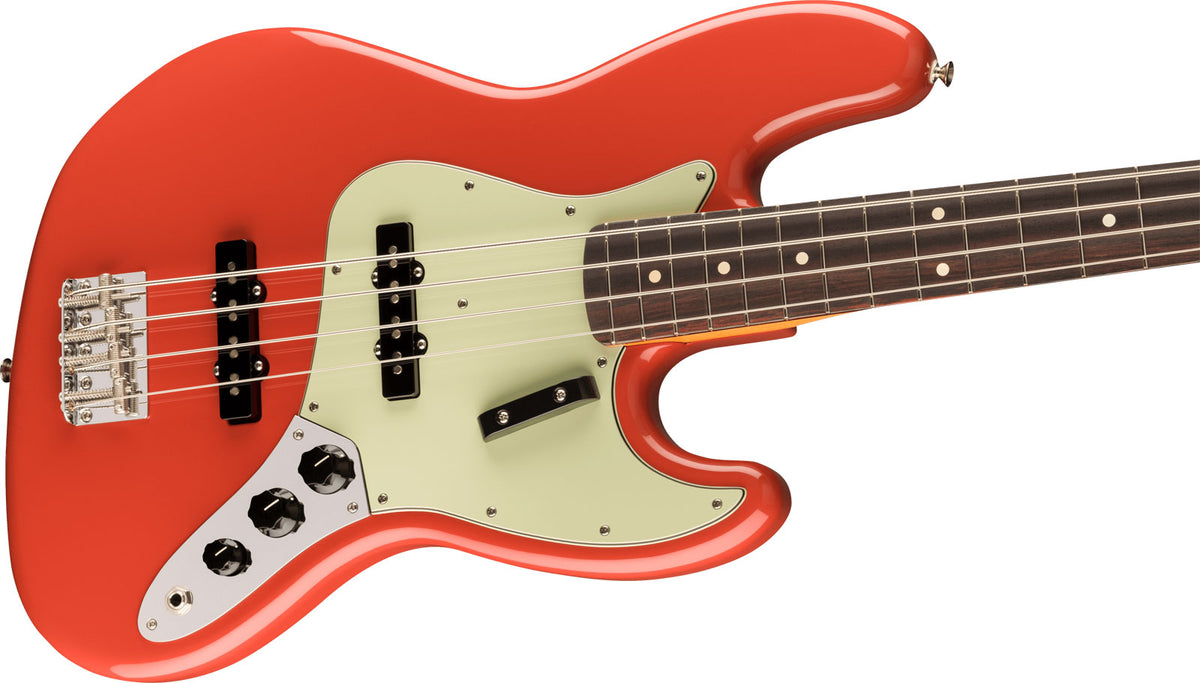 Jazz Bass 60s Vintera II RW Fiesta-Rot