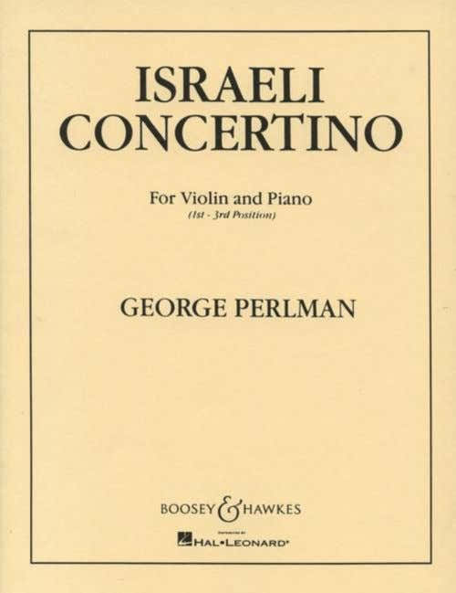 Perlman G. - Israelisches Concertino - Violine und Klavier