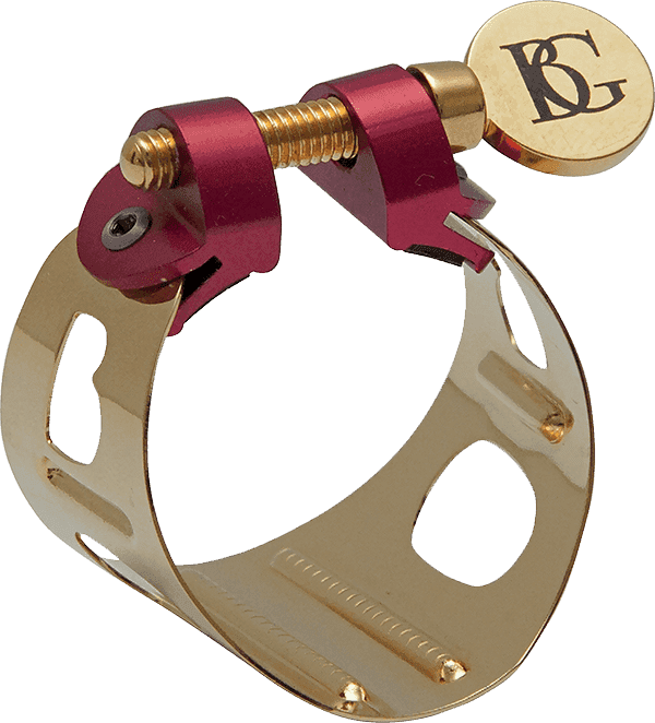 Ligatur Saxophon Tenor Duo Lackiert
