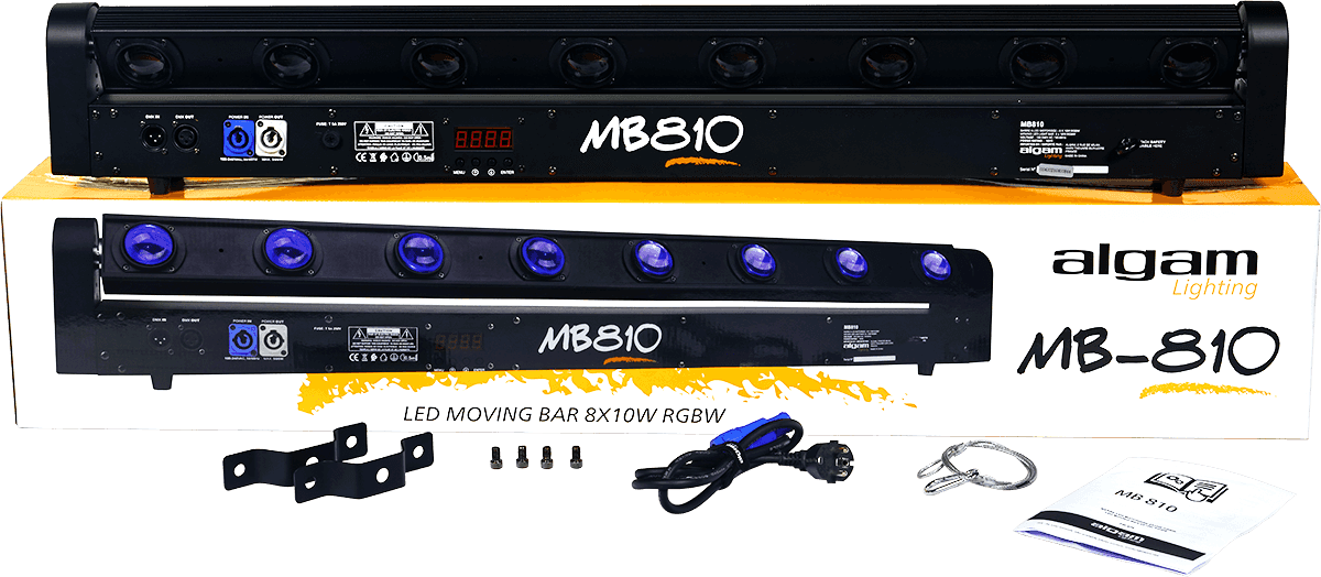 MB 810 - 8 RGBW MOTORISIERTE LED-BAR