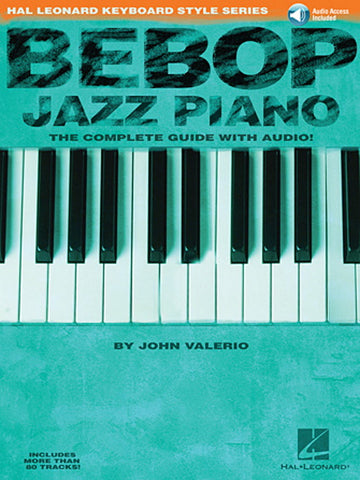 BEBOP JAZZ PIANO + AUDIO TRACKS - PIANO SOLO