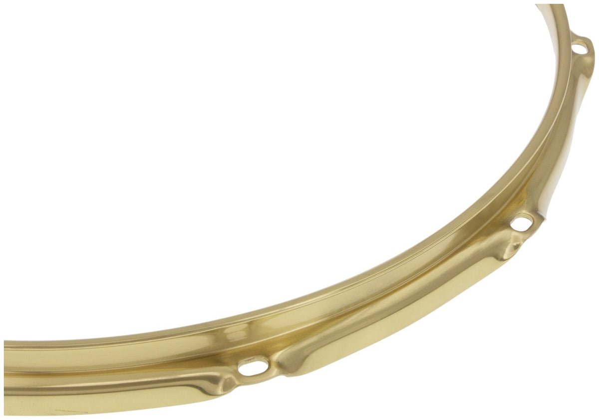 HB25-14-10BR - 14" Spannreifen 10-Loch Messing Super Triple Flange 2.5mm