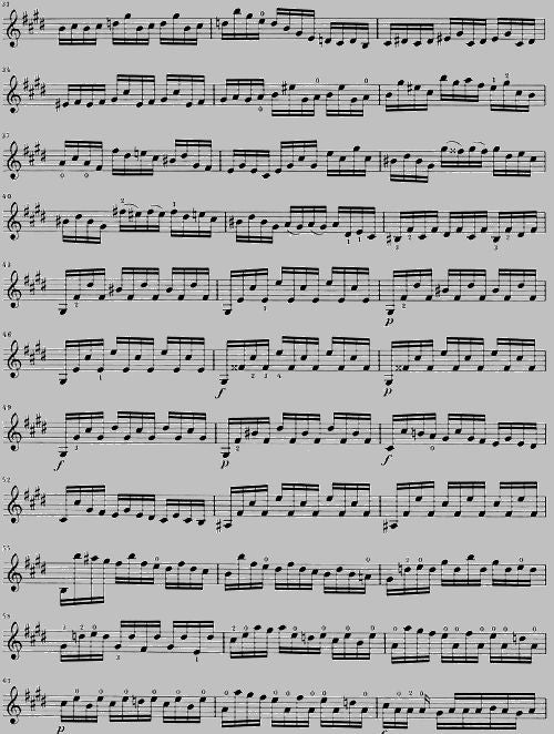 Bach J.S. - Sonatas And Partitas BWV 1001-1006 For Violin Solo (notated And Annotated Version)