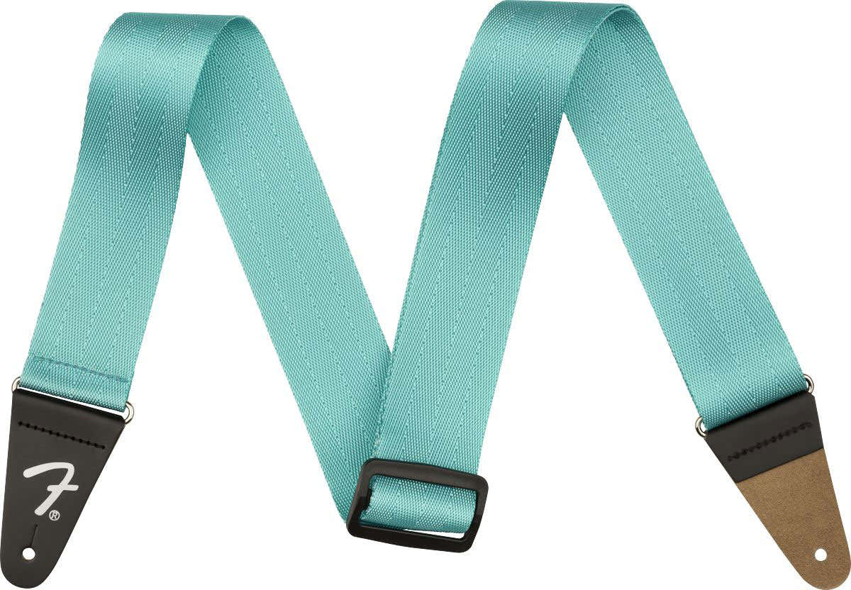 2" AM PRO SEAT BELT STRAP MIAMI BLUE