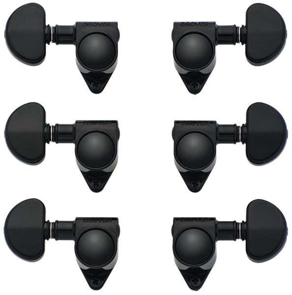 Ersatzteile Mechanikset in Kidney-Form Schwarz