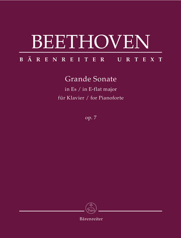 Beethoven L.V. - Grande Sonate Op.7 - Piano
