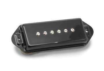 Antiquity P90 Dog Ear Retro Spec'd, Steg, schwarz