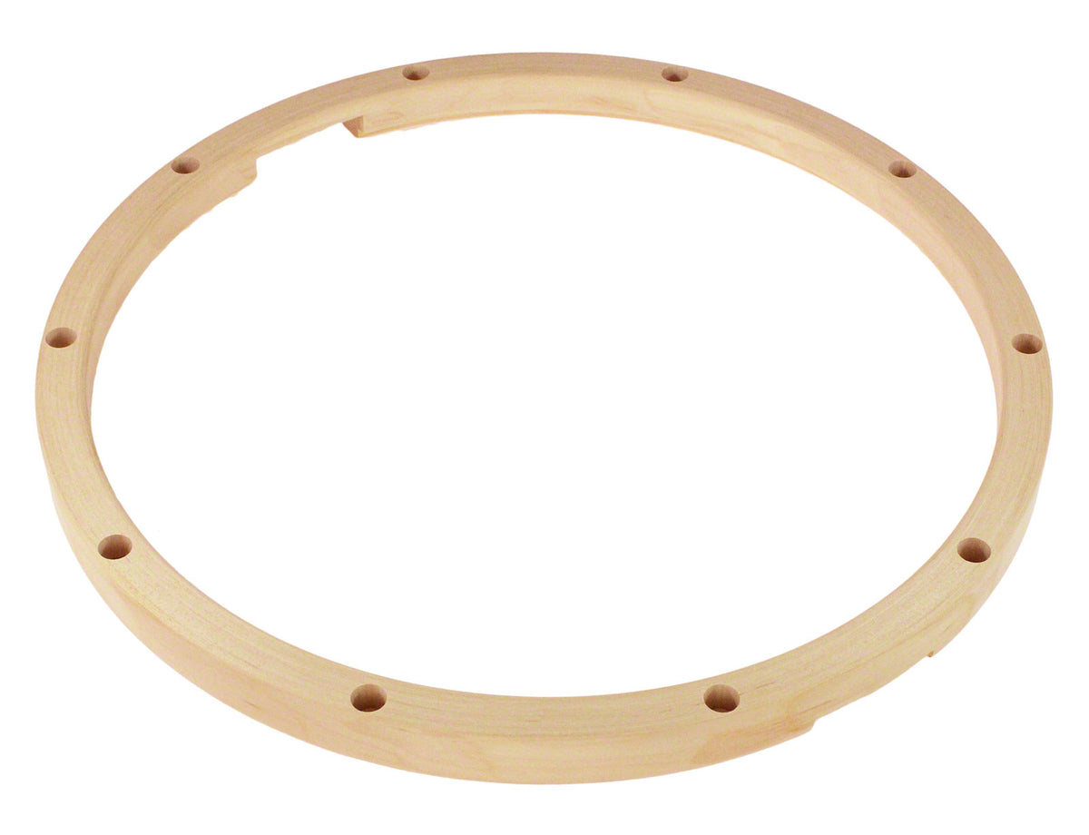 HMY-14-10s - 14" 10 Spannschrauben Snare-Seite Ahorn-Schlagzeug-Spannreifen