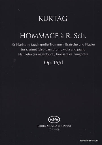 Kurtag G. - Hommage A R.schumann Op 15D
