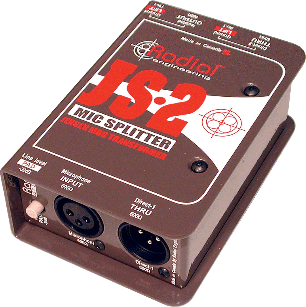 JS2 Splitter 1 Eingang / 2 Ausgänge