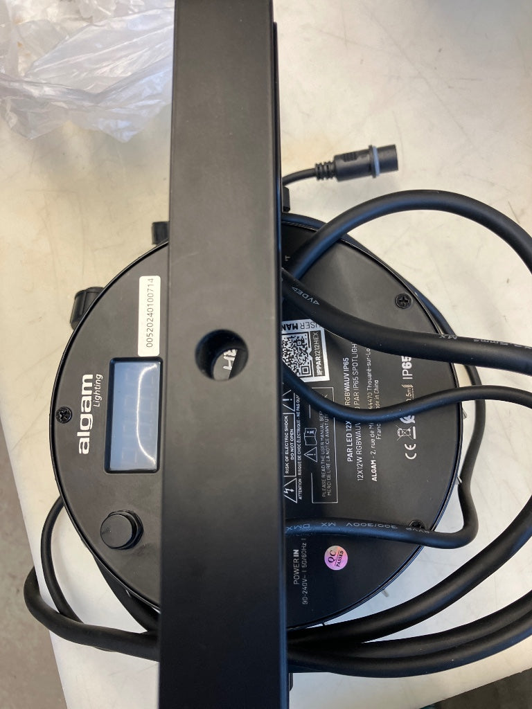 PAR LED IP65 - 12X12W HEX - B Stock