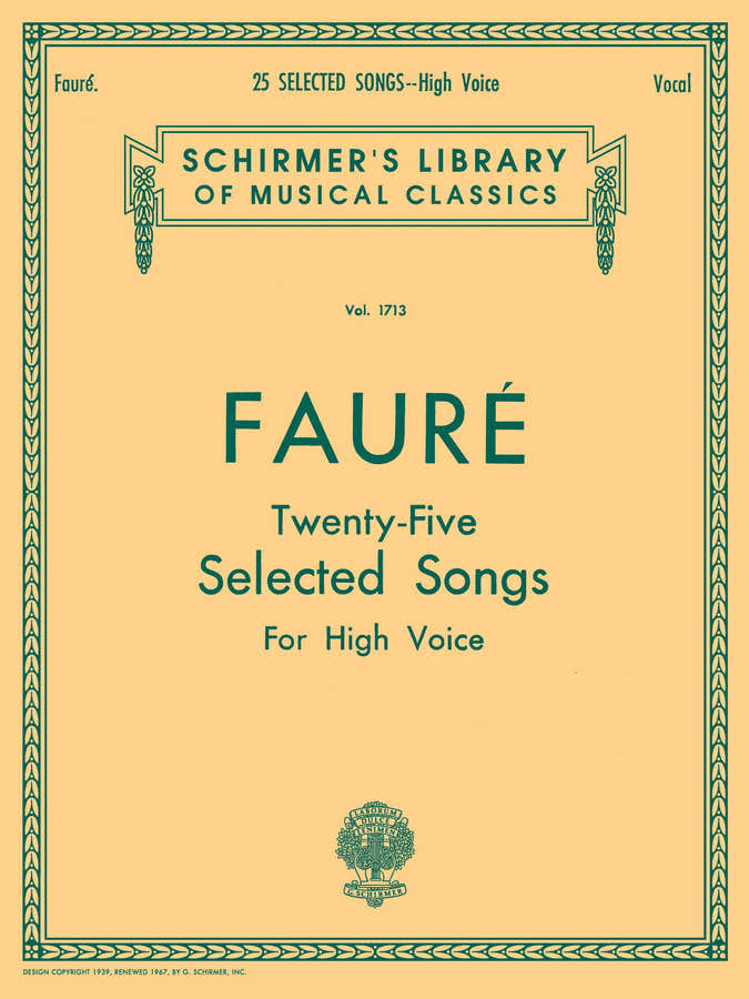 25 Selected Songs