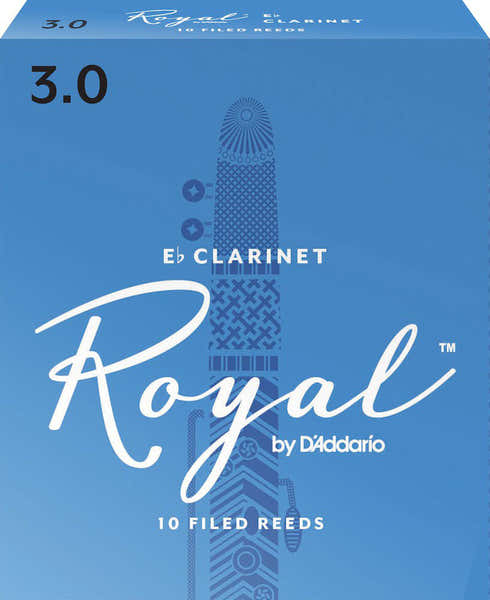 D'addario - Rico RBB1030 - RICO ROYAL Eb KLARINETTE BLTTER FORCE 3.0 BOX OF 10