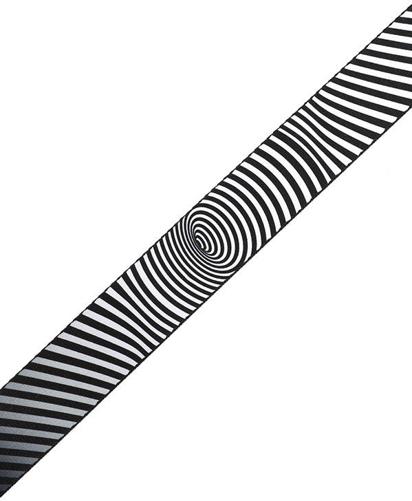 Optical Illusion - Schwarz und Weiß schwarze Spitzen